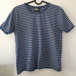 Blue and white striped t-shirt from Cotton On